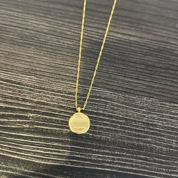 Madewell Gold Pendant Necklace - Picture 3 of 3